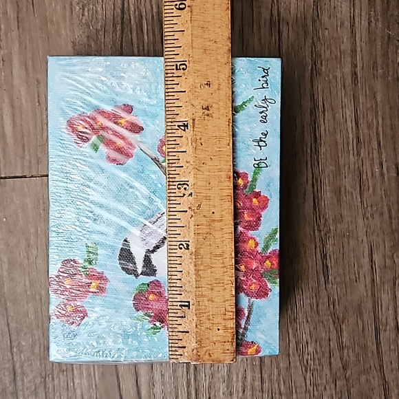 Mellow Monkey, Chickadee, canvas, 5x4 , wall decor, picture - Picture 5 of 7